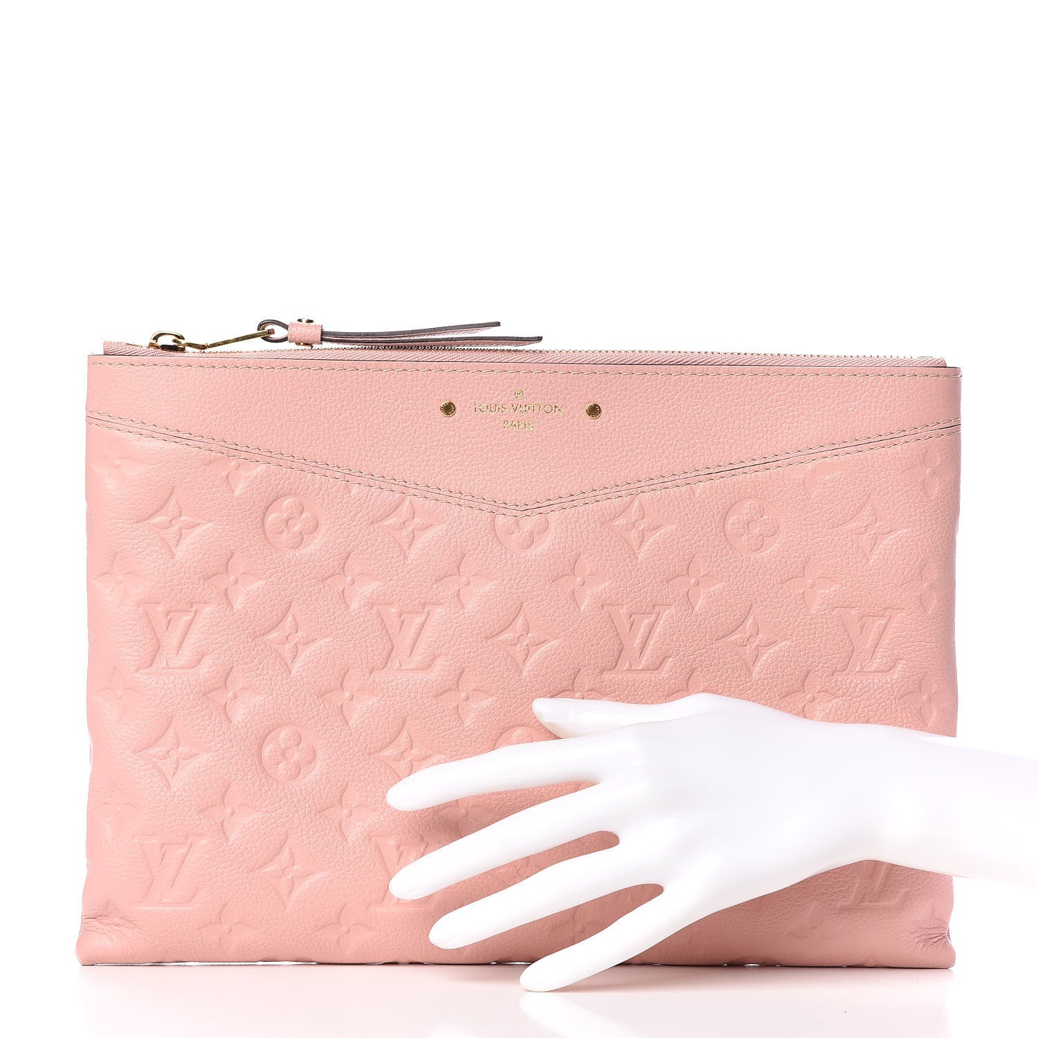 Louis Vuitton Empreinte Daily Pouch Rose Poudre 2 of 11