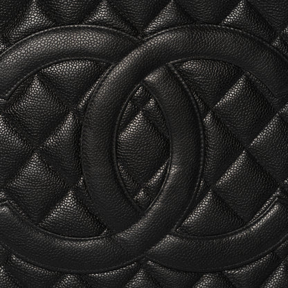 Chanel Caviar Quilted Medallion Tote Black 9 of 11