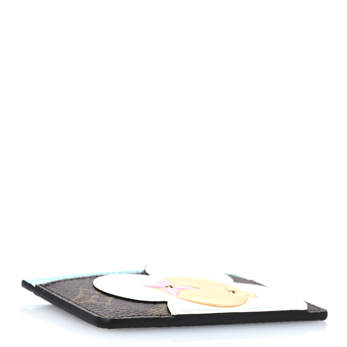 Monogram Vivienne Card Holder Animation Blue