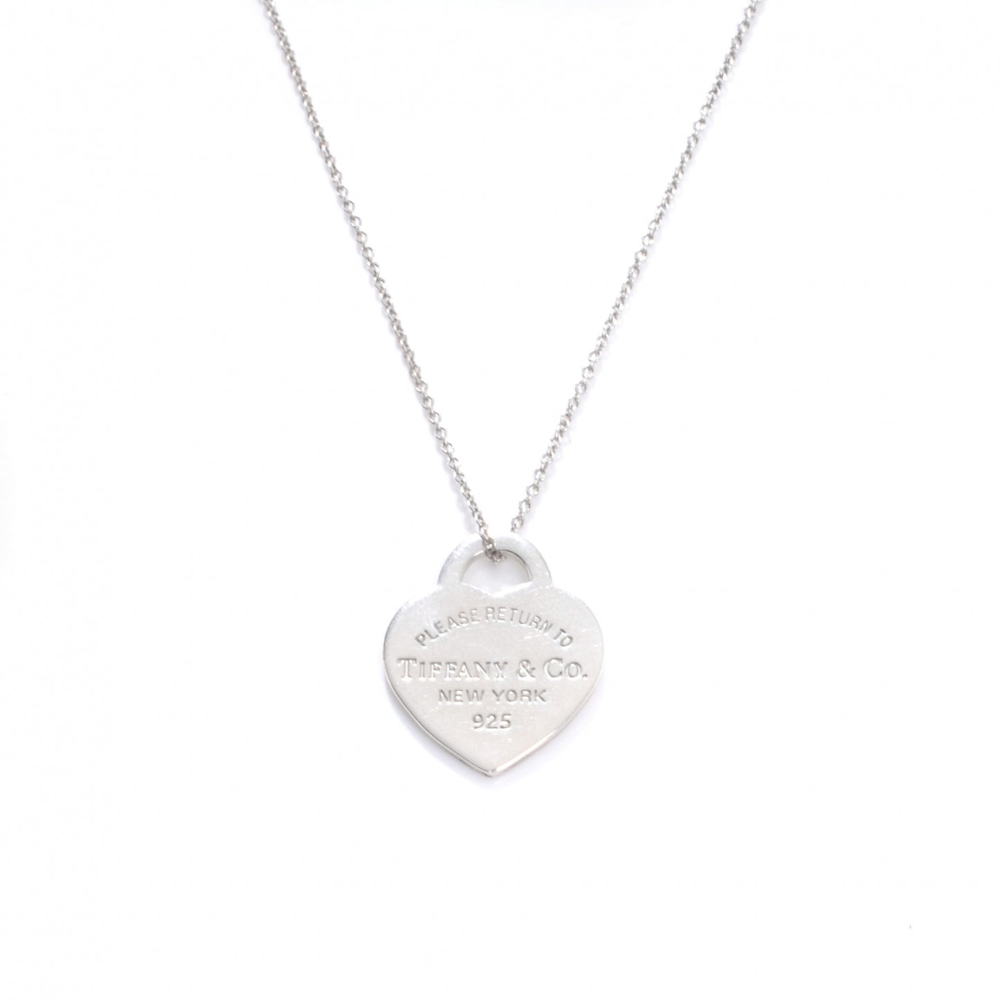 Sterling Silver Small Return to Tiffany Heart Pendant Necklace
