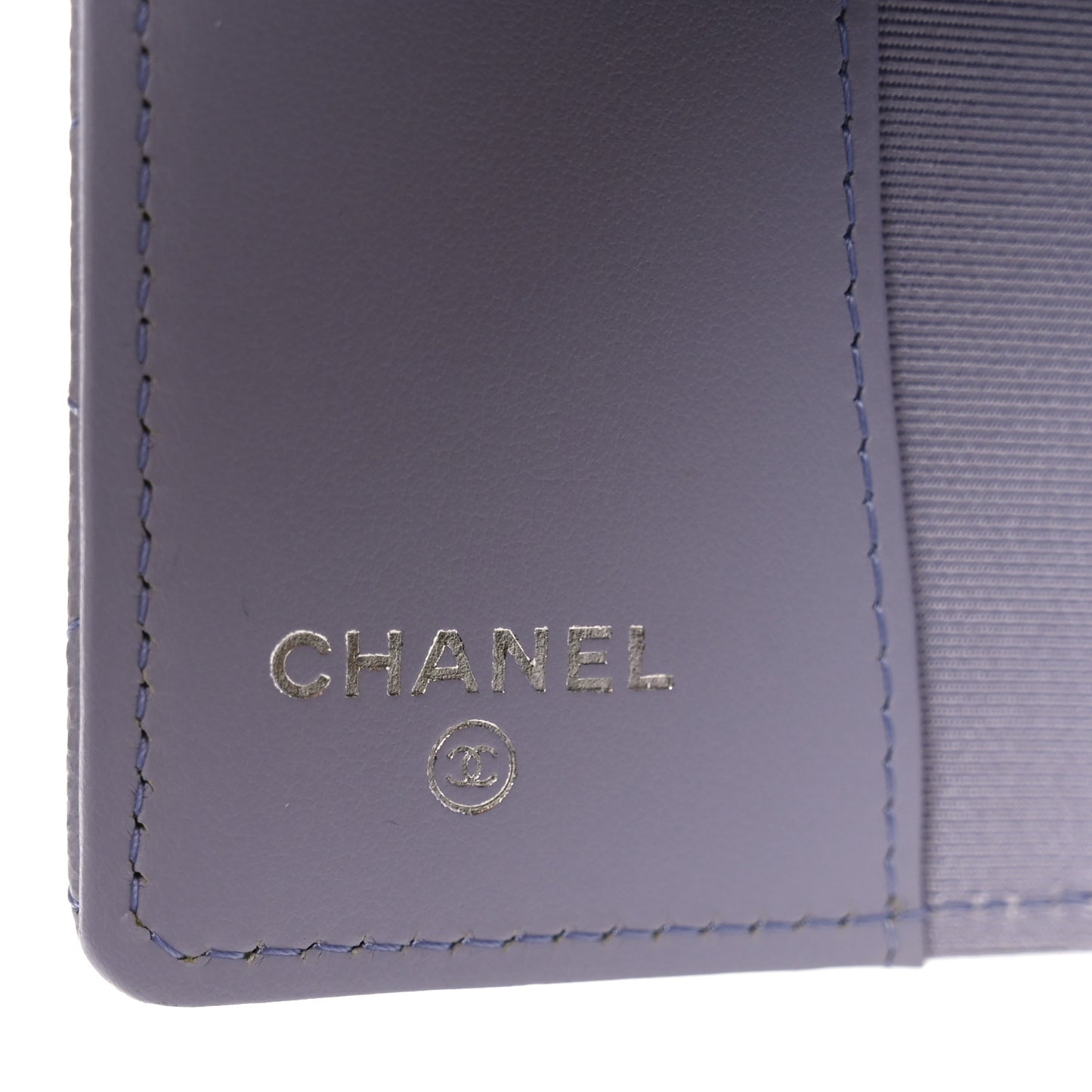 Caviar Quilted Classic 4 Key Holder Wallet Light Purple