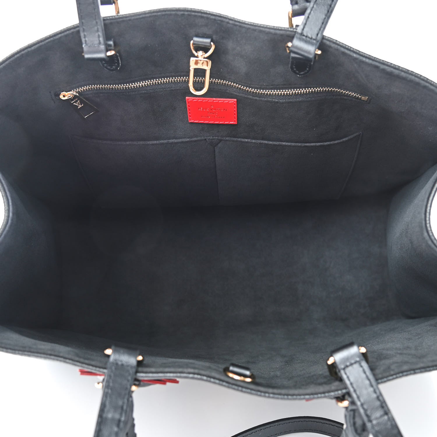 Louis Vuitton Empreinte Monogram Giant Crafty Onthego GM Black Creme 5 of 8
