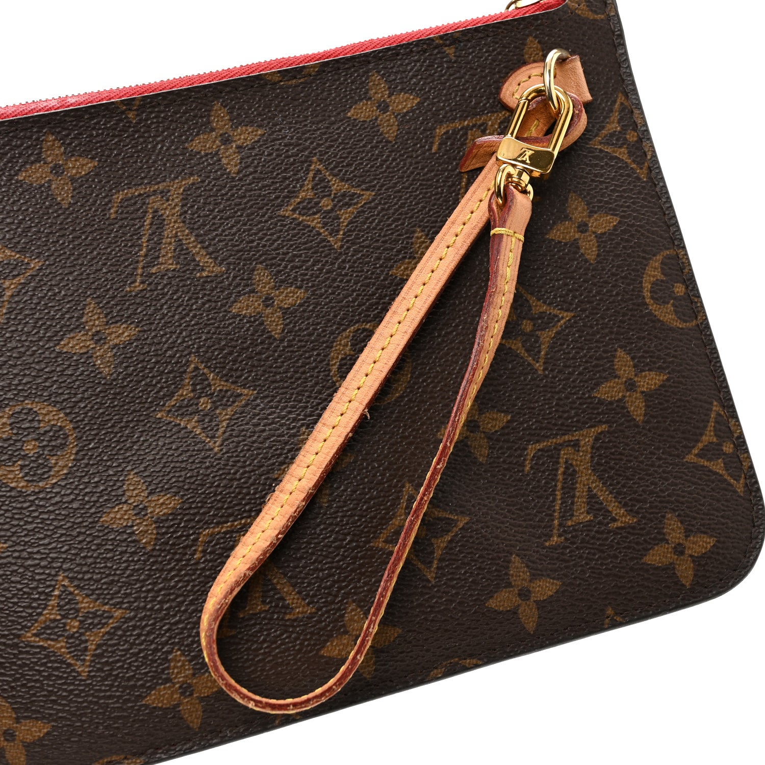 Louis Vuitton Monogram Neverfull MM GM Pochette Cherry 8 of 11