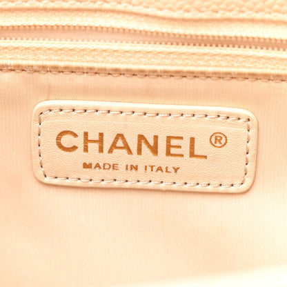 Chanel Caviar Quilted Grand Shopping Tote GST Beige Clair 7 of 12
