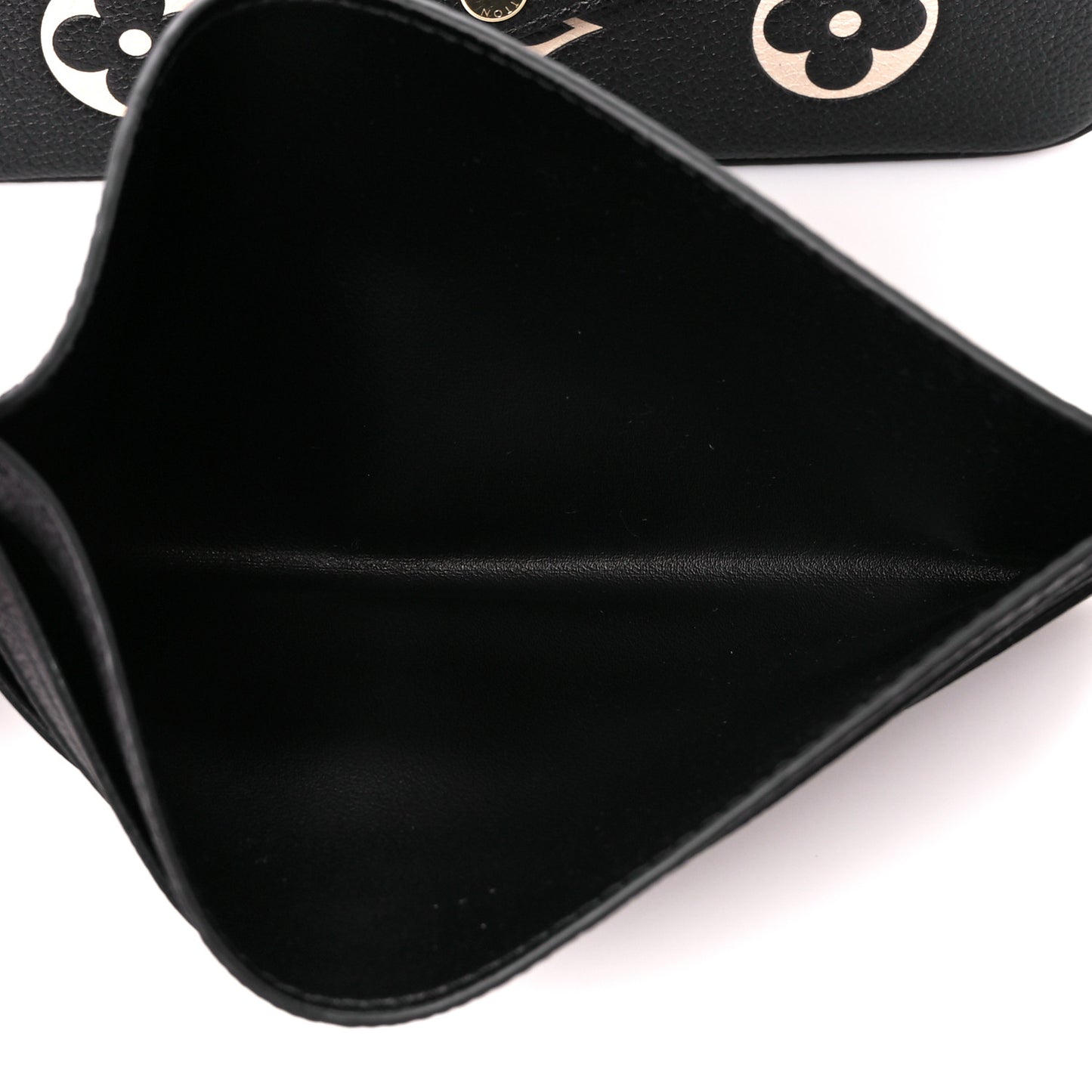 Empreinte Monogram Giant Felicie Pochette Black Beige