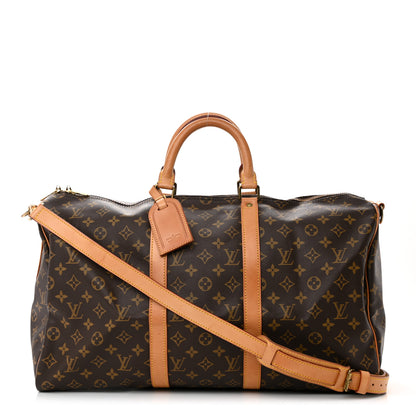 Louis Vuitton Monogram Keepall Bandouliere 50 1 of 20