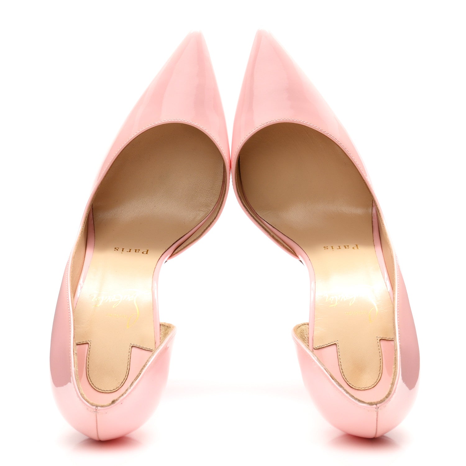 Christian Louboutin Patent Iriza 100 Pumps 36.5 Pompadour 2 of 9