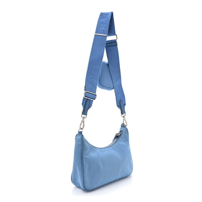 Prada Nylon Re-Edition 2005 Shoulder Bag Pervinca 3 of 12