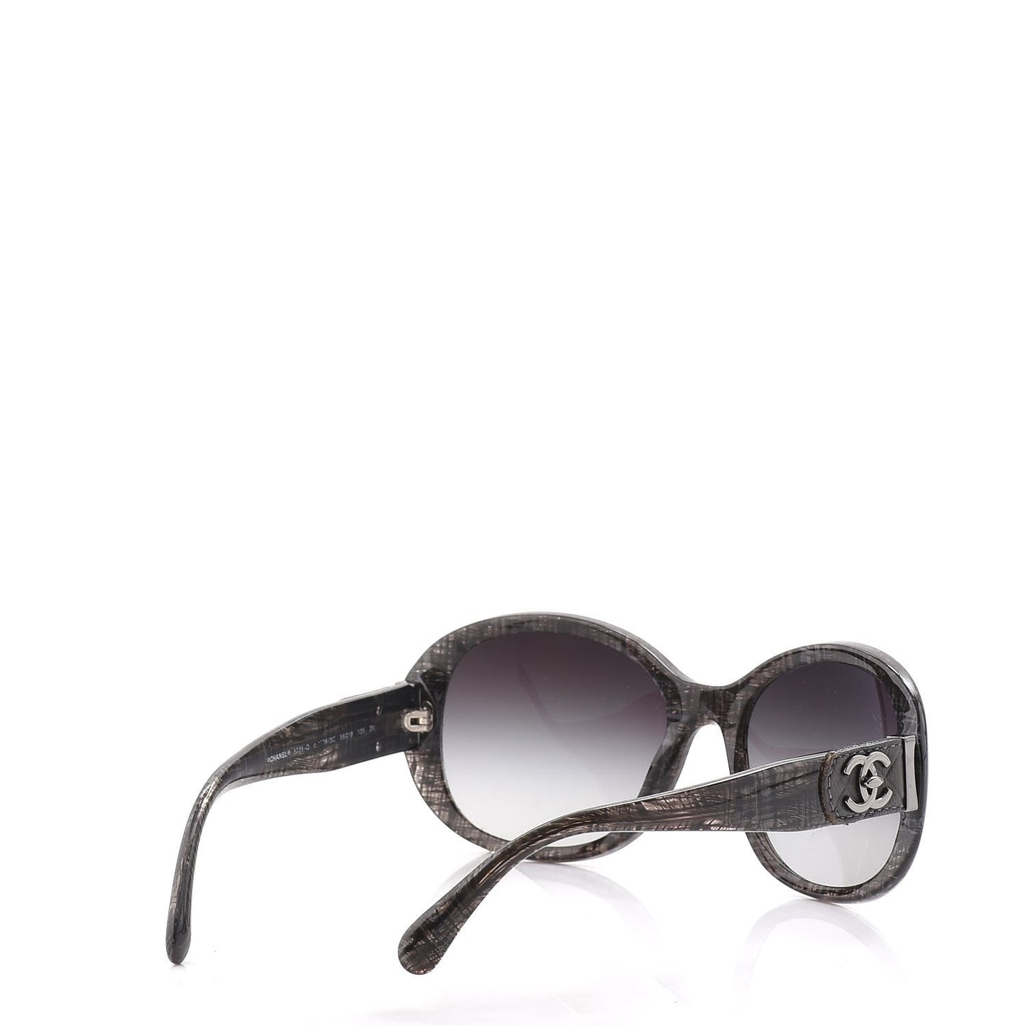 CC Tweed Turnlock Sunglasses 5235-Q Black