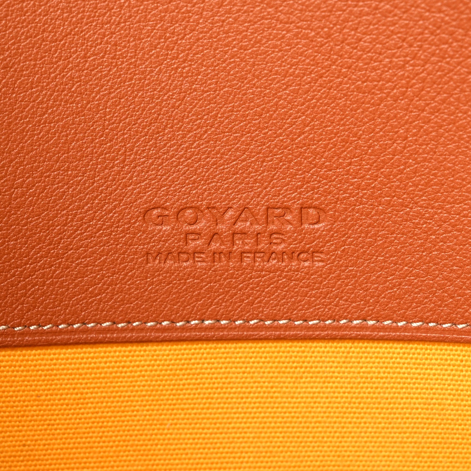 Goyard Goyardine Senat Pochette MM Black Gold 6 of 9