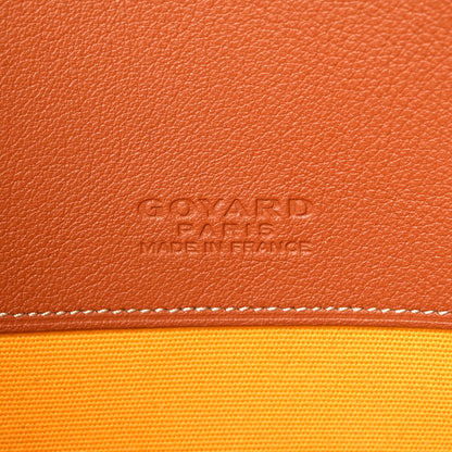 Goyard Goyardine Senat Pochette MM Black Gold 6 of 9