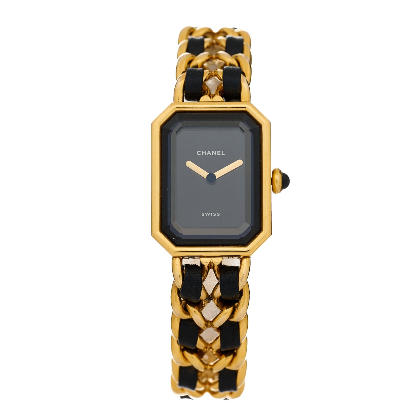 Stainless Steel Lambskin 20mm Chain Premiere Quartz Watch Gold M