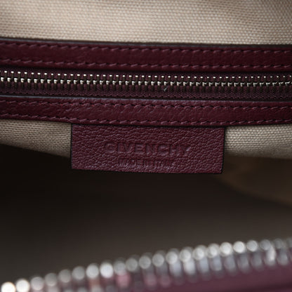 Givenchy Sugar Goatskin Mini Tri-Color Antigona Burgundy Pink White 6 of 10