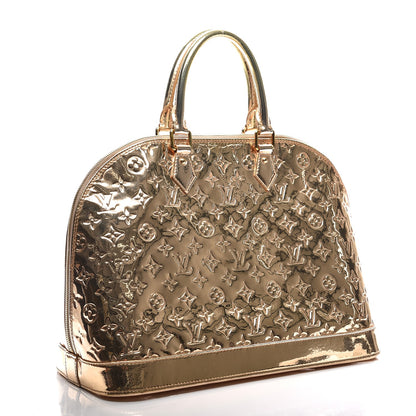 Louis Vuitton Monogram Miroir Alma MM Gold 11 of 18