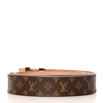 Louis Vuitton Mini Monogram 25mm LV Initiales Belt 75 30 2 of 7