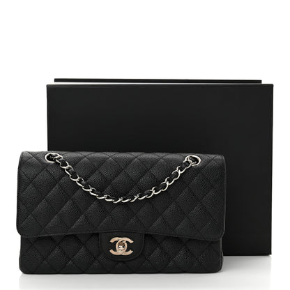 Chanel Caviar Quilted Medium Double Flap Black 11 of 11
