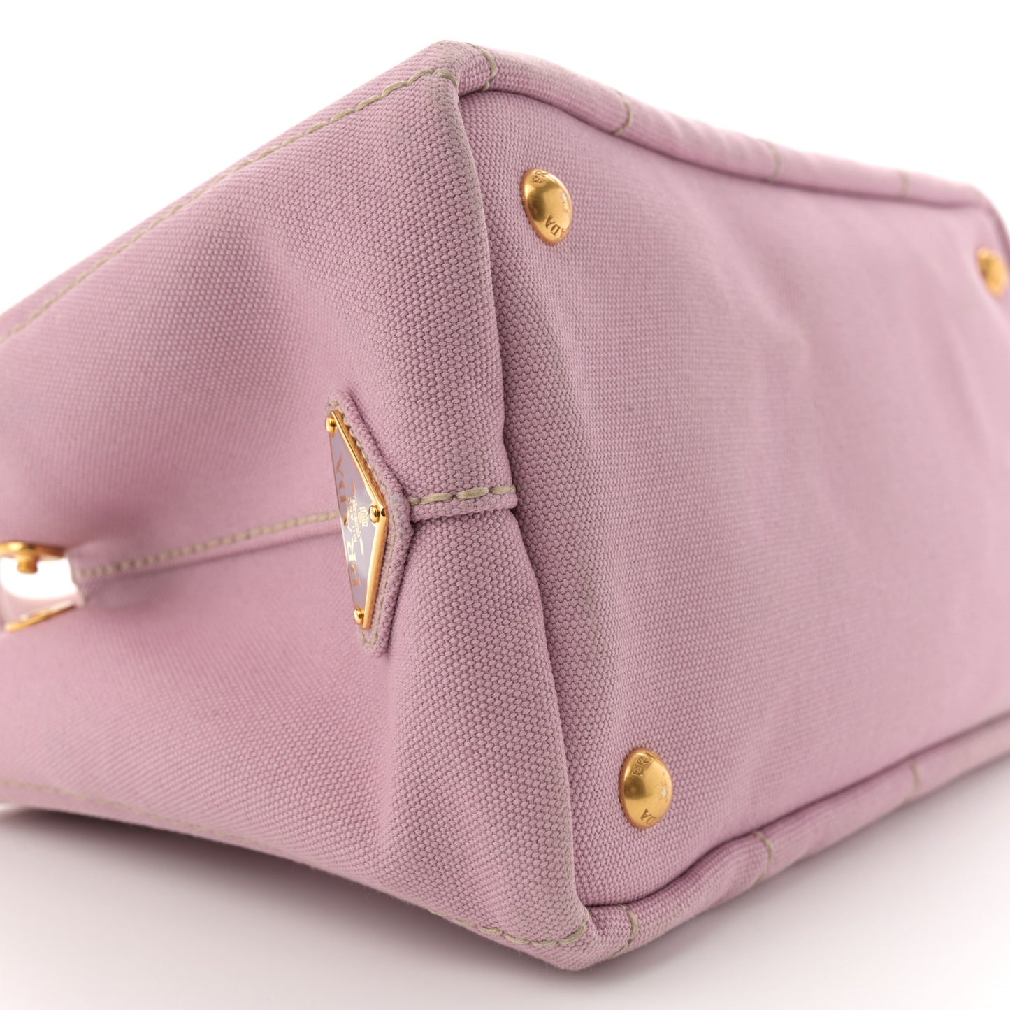 Canapa Small Logo Tote Alabastro White