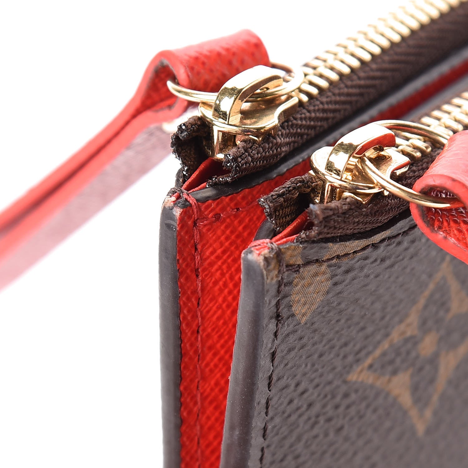 Louis Vuitton Monogram Adele Wallet Coquelicot 11 of 14