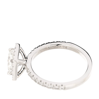 Parker & West by FASHIONPHILE 18K White Gold Diamond .96ctw Princess Cut Engagement Ring  52 6 9 of 10