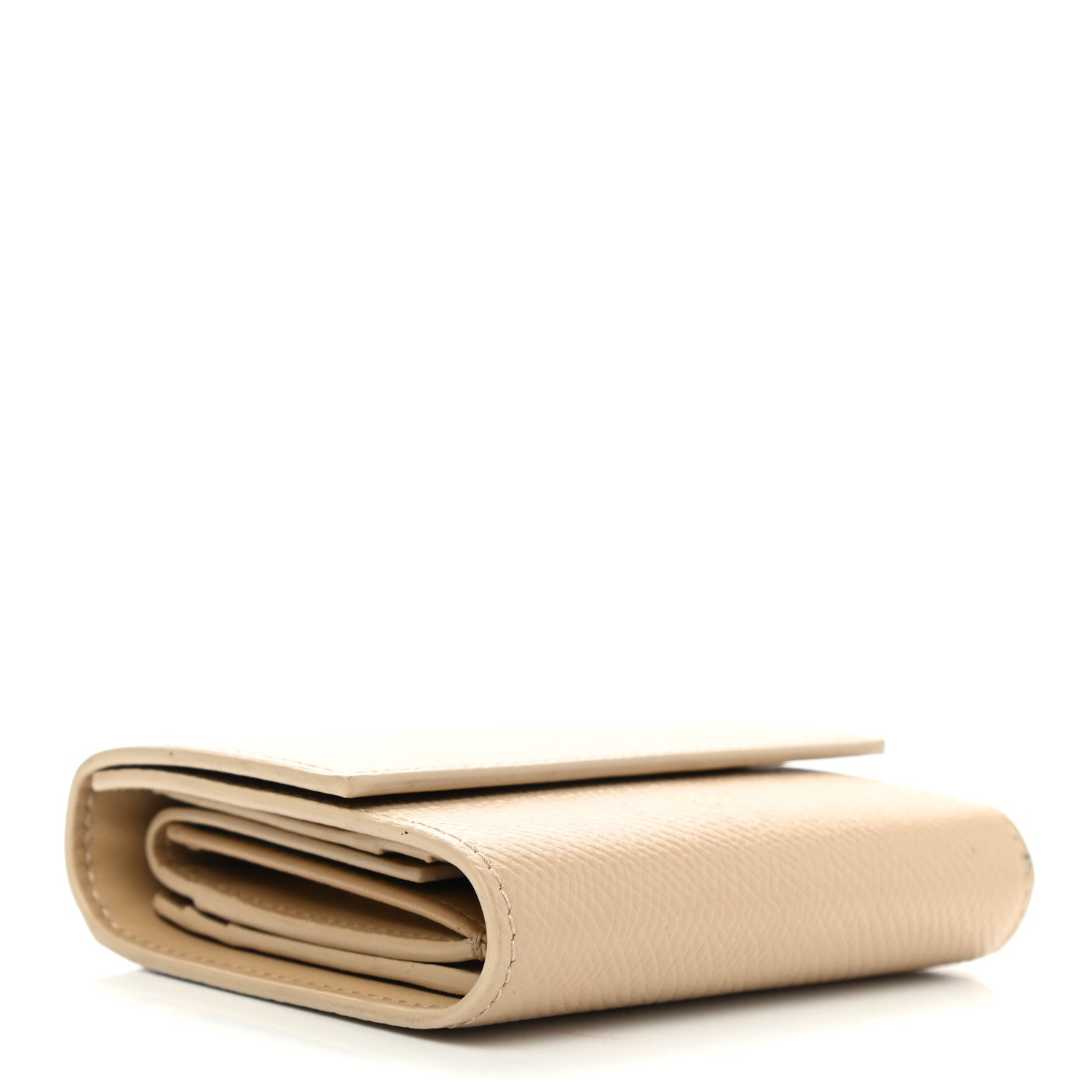 Celine Grained Calfskin Small Multifunction Folded Wallet Light Taupe 4 of 8