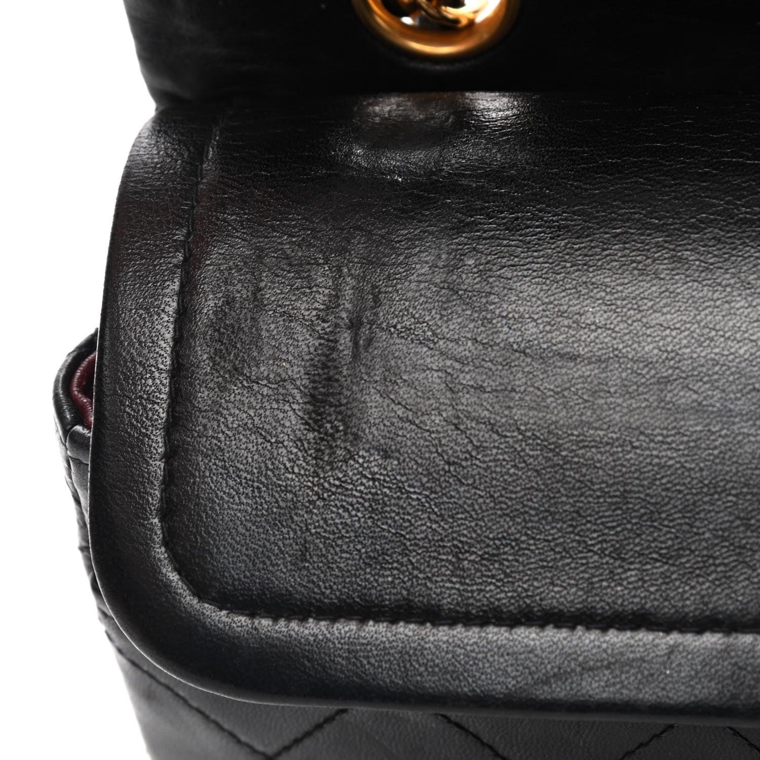 Chanel Lambskin Quilted Small Double Flap Black 13 of 17