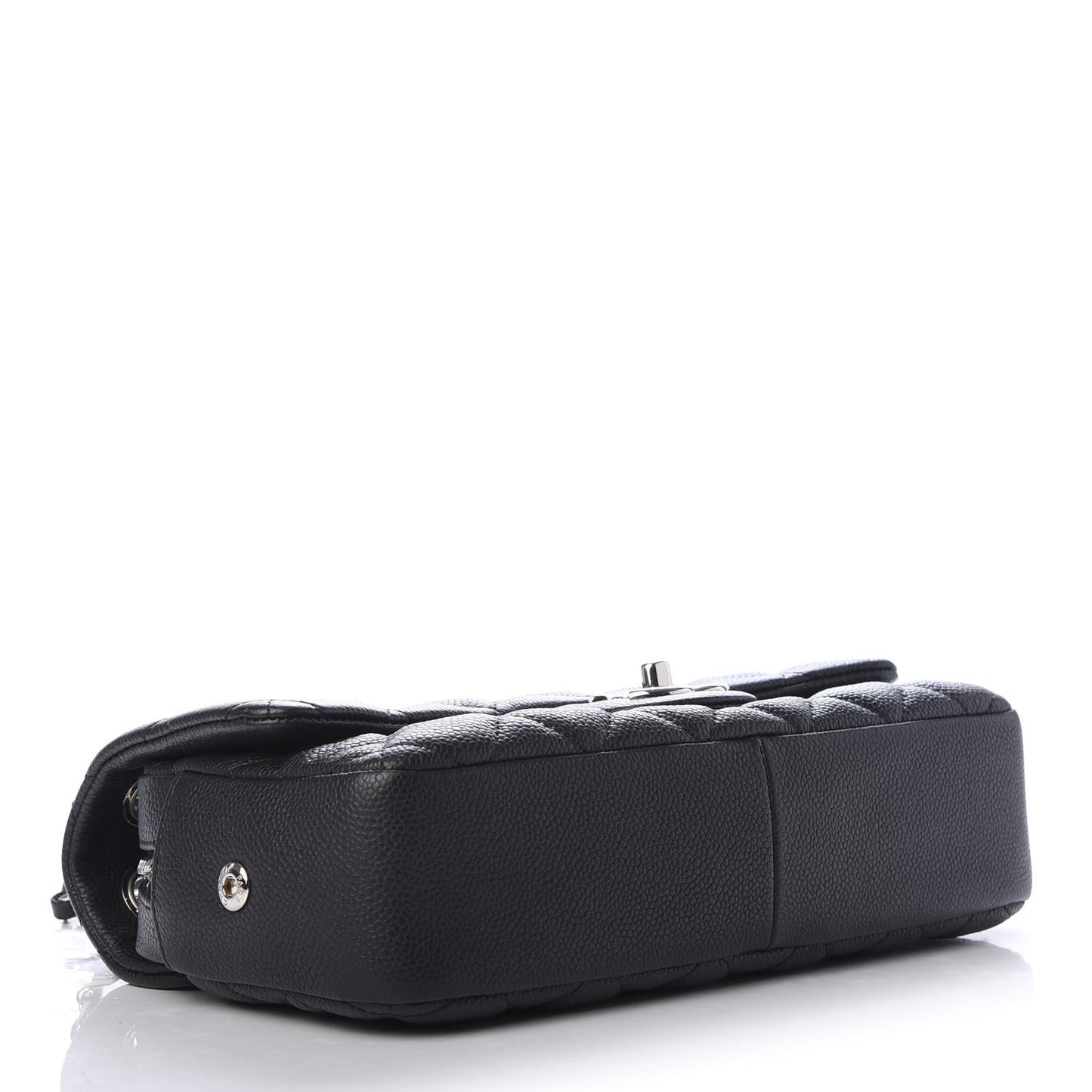 Caviar Quilted Medium Easy Flap Black