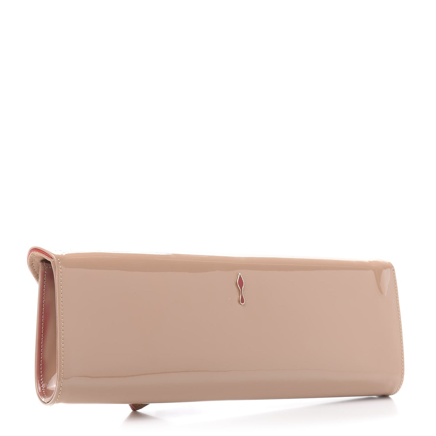 Patent So Kate Baguette Clutch Nude