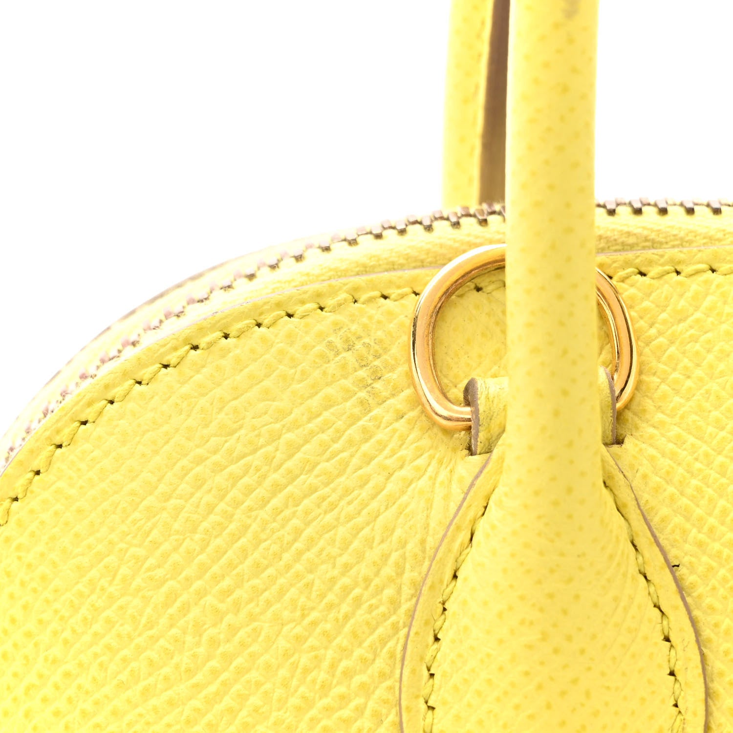 Hermes Epsom Bolide 27 Lime 10 of 13