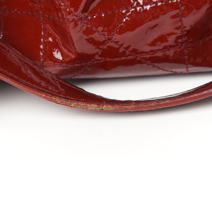 Christian Dior Patent Cannage Medium Le Trente Tote Red 17 of 18