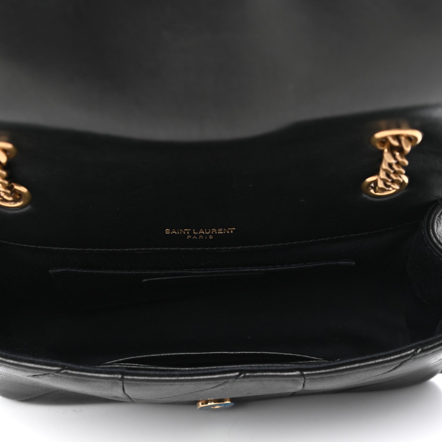 Saint Laurent Lambskin Patchwork Monogram Small Jamie Black 5 of 10