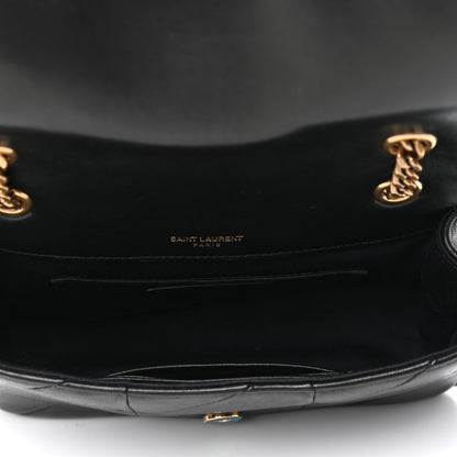 Saint Laurent Lambskin Patchwork Monogram Small Jamie Black 5 of 10