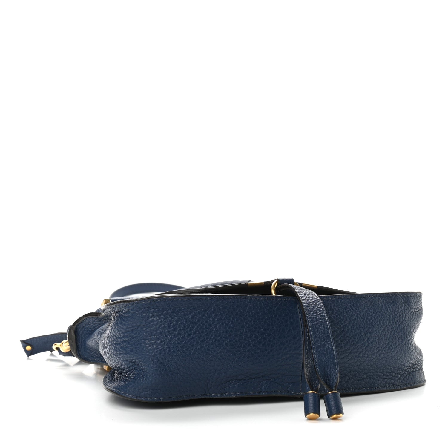 Chloe Calfskin Small Marcie Satchel Deep Ocean 4 of 10