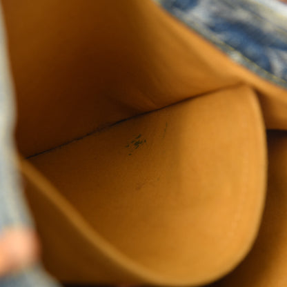 Louis Vuitton Monogram Denim Sac Plat Blue 10 of 15