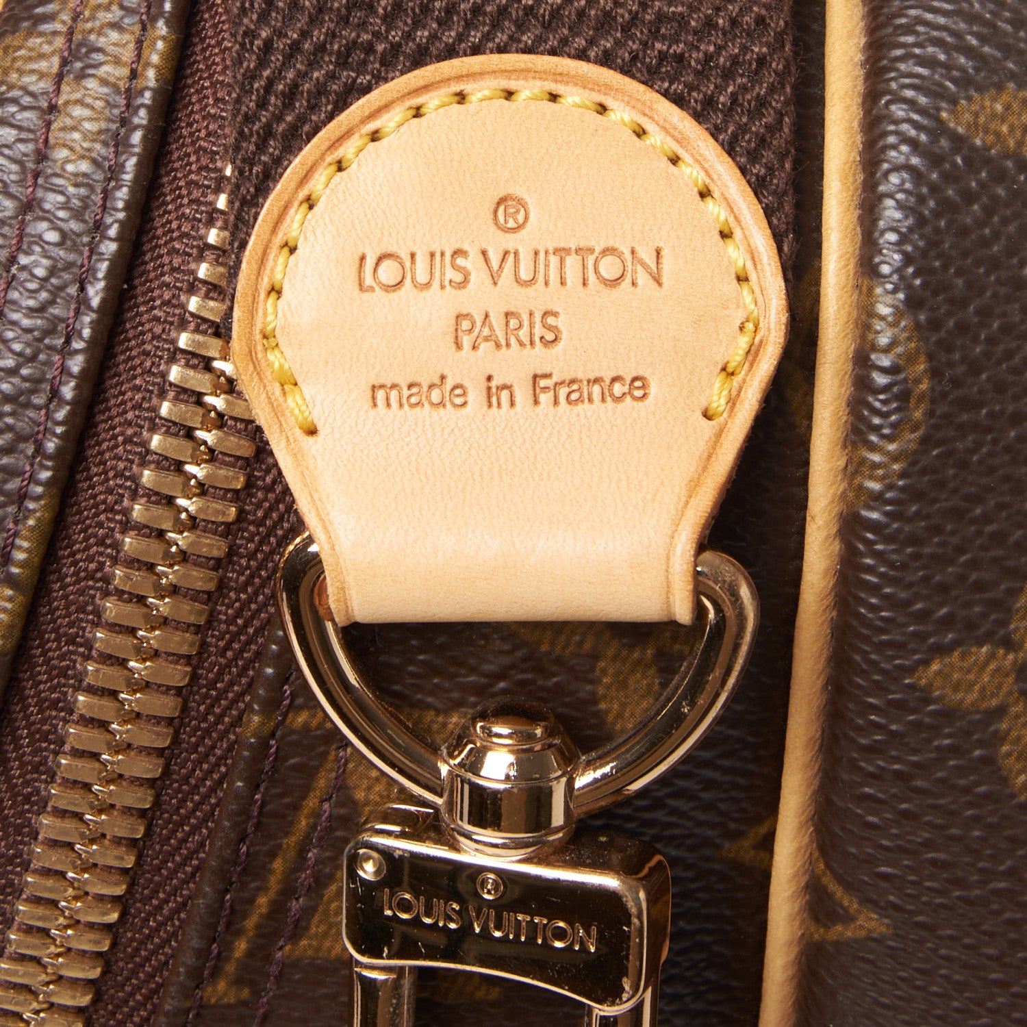 Louis Vuitton Monogram Alize 2 Compartment Luggage Travel Bag 7 of 12