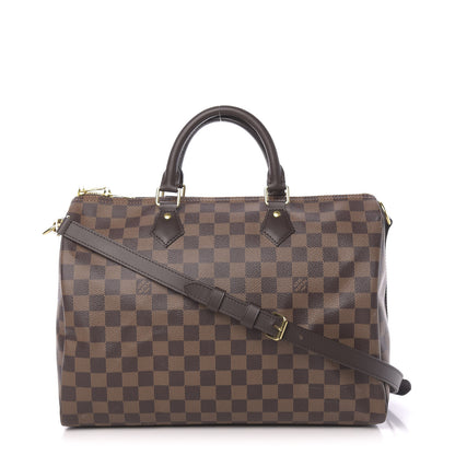 Louis Vuitton Damier Ebene Speedy Bandouliere 35 1 of 14