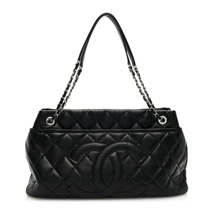 Chanel Caviar Quilted Timeless CC Soft Tote Black 1 of 9