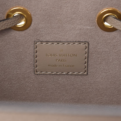 Louis Vuitton Empreinte Monogram Giant Neonoe MM Tourterelle Creme 6 of 10