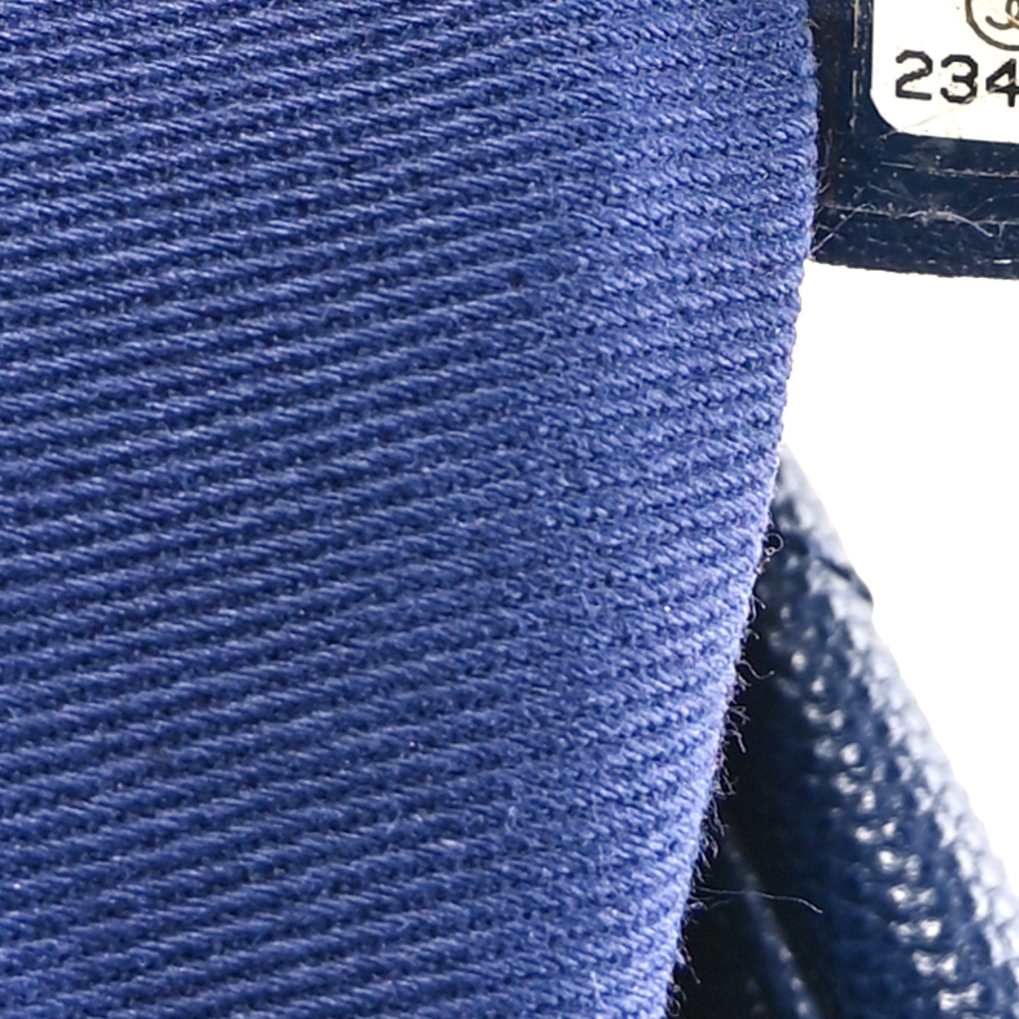 Caviar Quilted Large Coco Handle Shopping Tote Navy