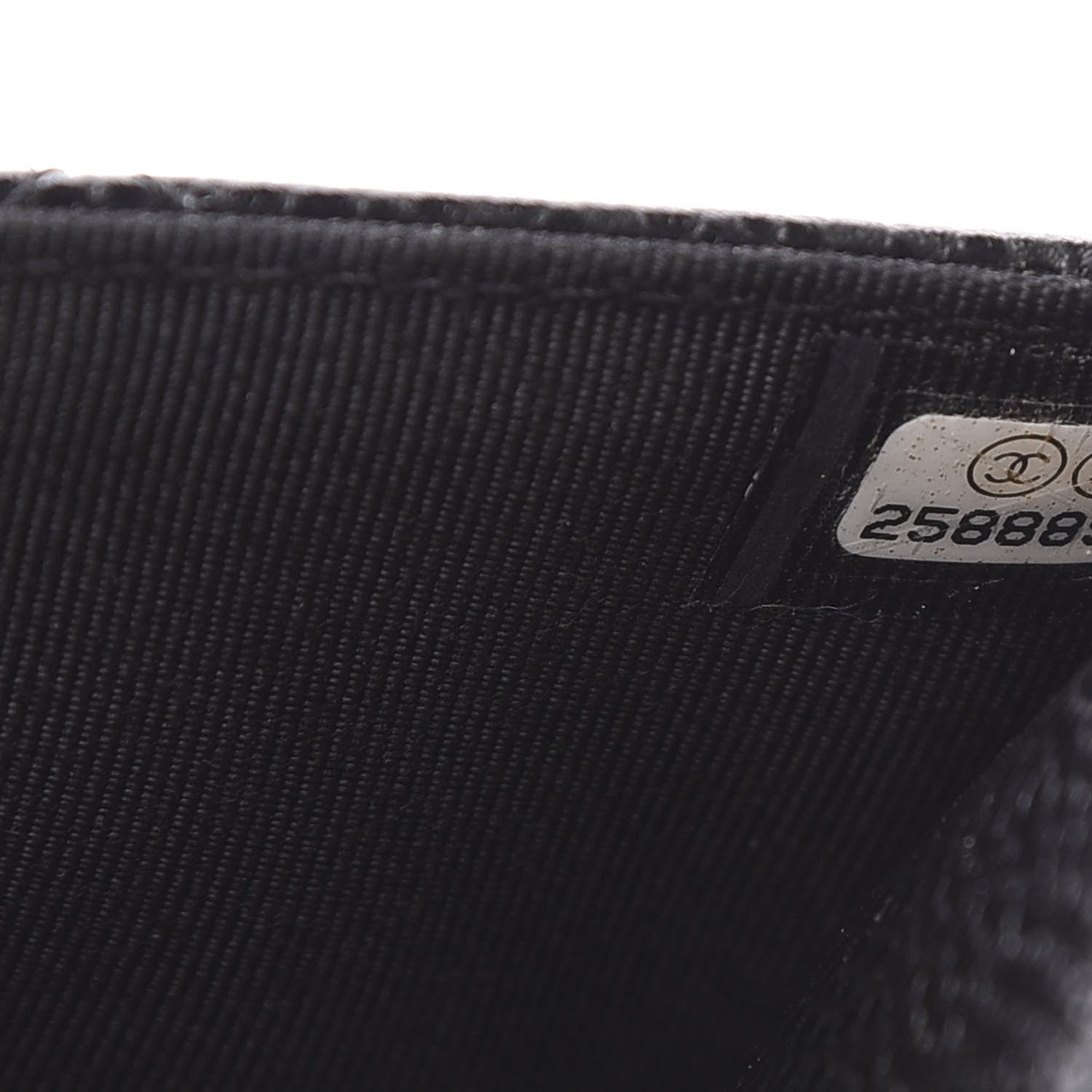 Chanel Caviar Quilted Wallet On Chain WOC Black 8 of 12