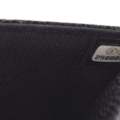 Chanel Caviar Quilted Wallet On Chain WOC Black 8 of 12