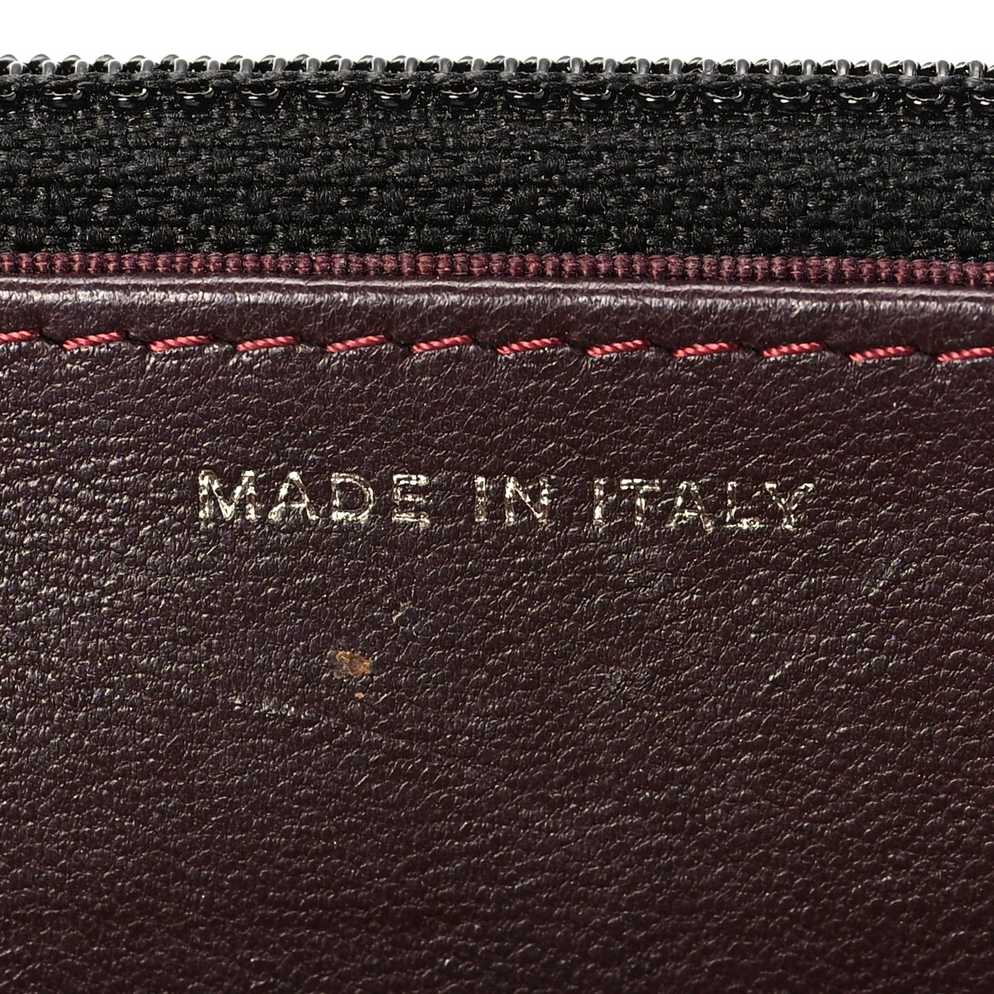 Lambskin Quilted Wallet On Chain WOC Black