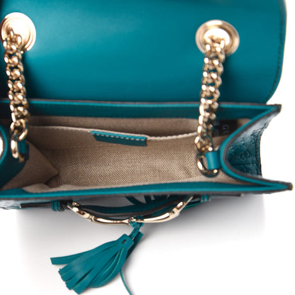 Gucci Microguccissima Mini Emily Shoulder Bag Deep Cobalt 5 of 10