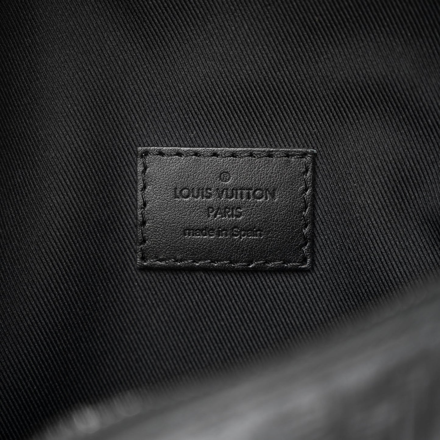 Calfskin Monogram Shadow Discovery Bumbag Black
