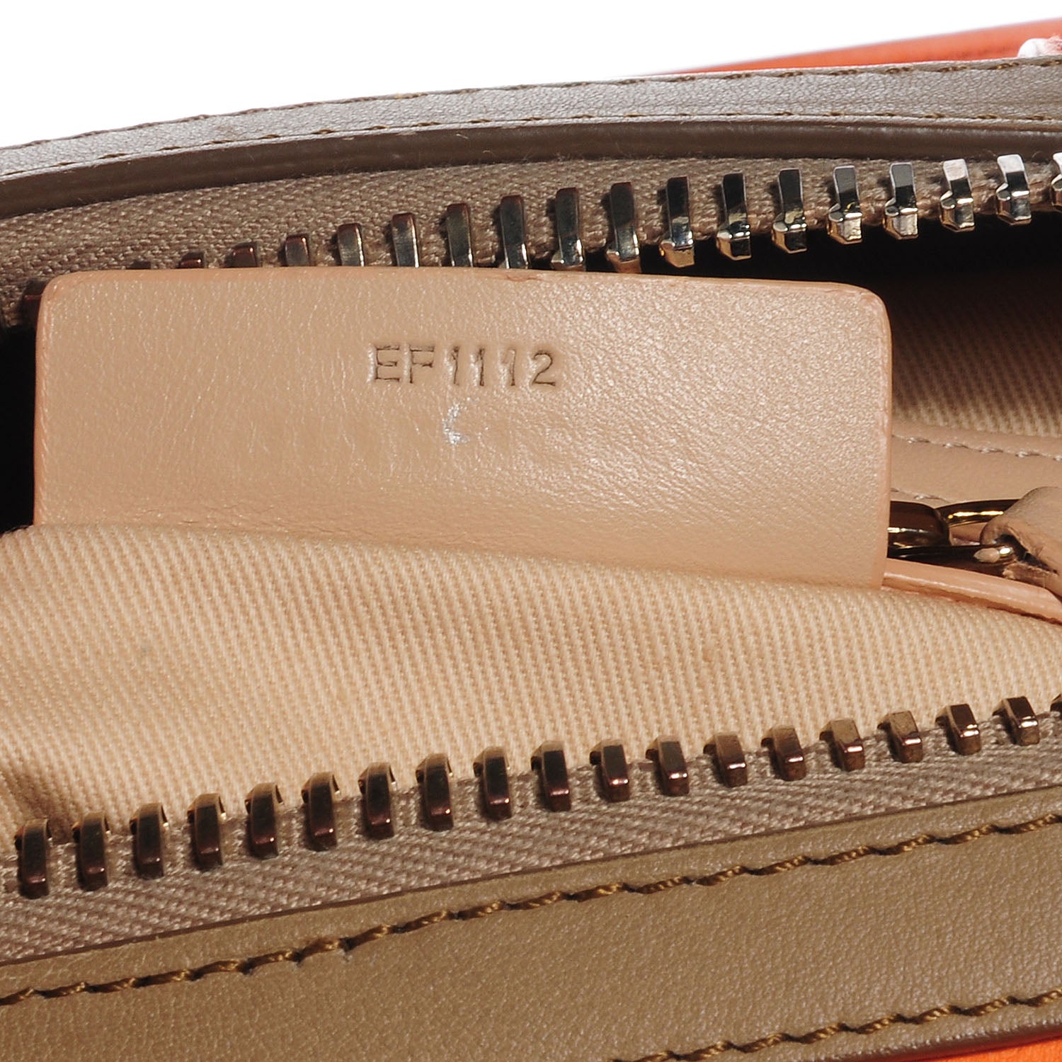 Givenchy Matte Calfskin Medium Bi-Color Lucrezia Beige Orange 8 of 10