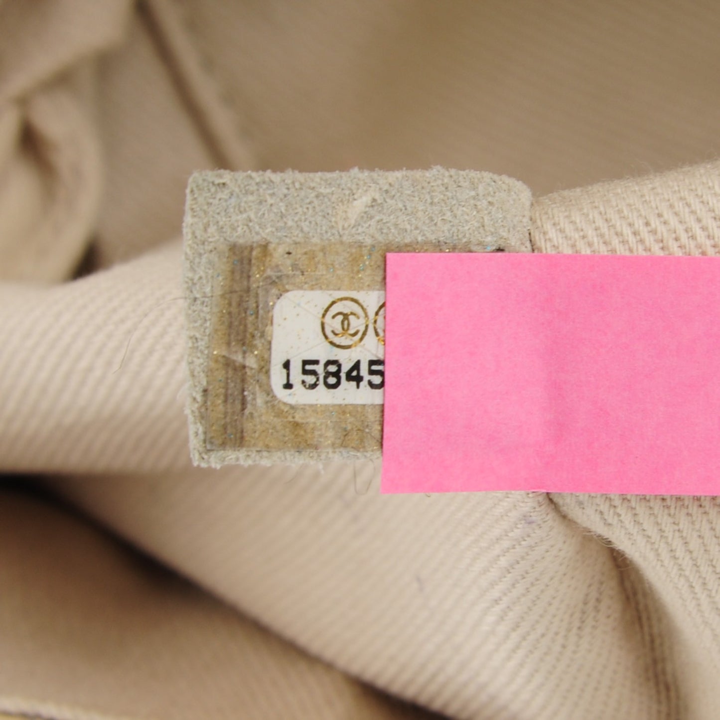 Calfskin Quilted In the Business Flap Bag Beige Clair