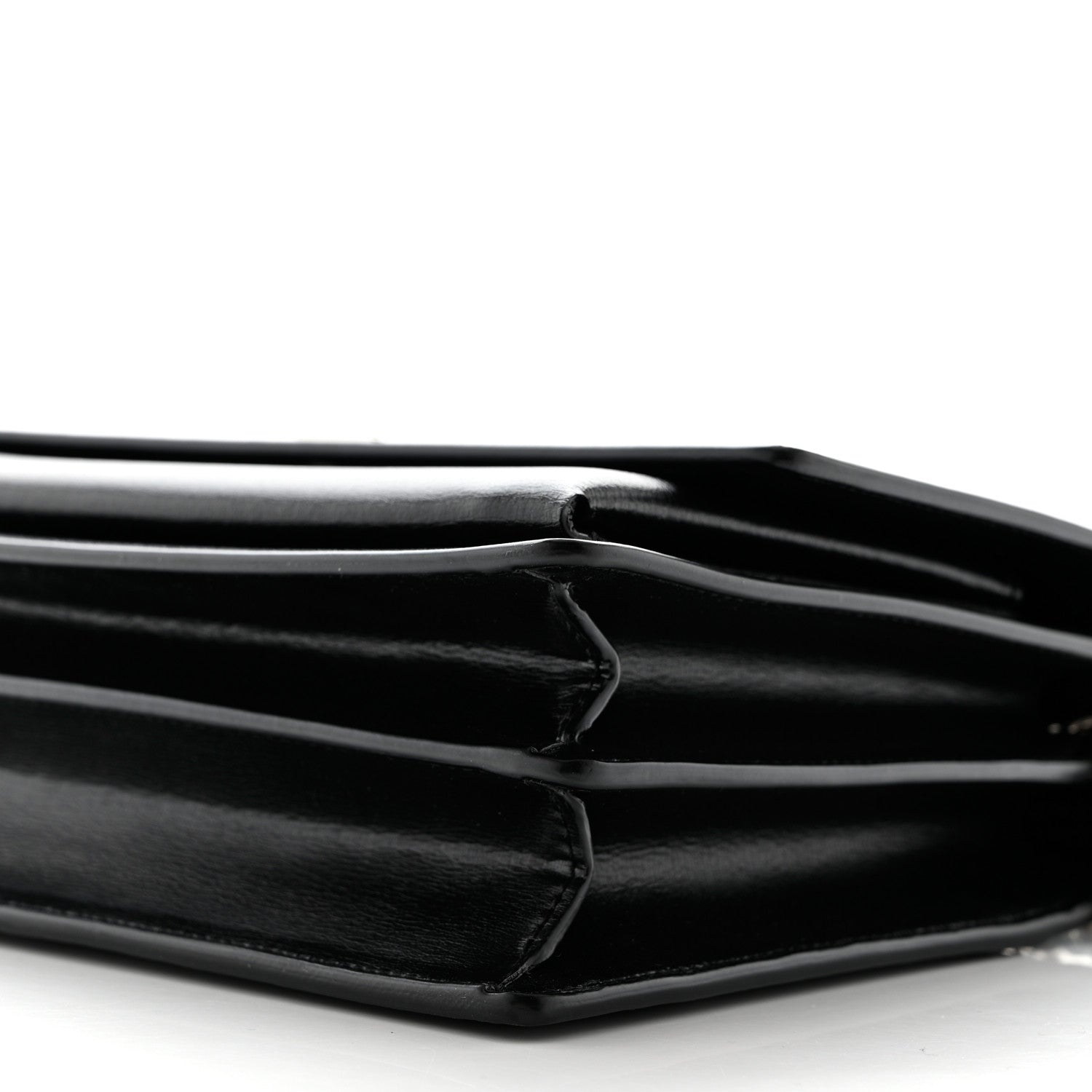 Saint Laurent Calfskin Medium Monogram Sunset Black 10 of 10