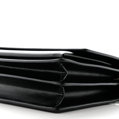Saint Laurent Calfskin Medium Monogram Sunset Black 10 of 10