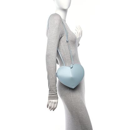 Alaia Calfskin Le Coeur Bag Bleu Delave 2 of 9