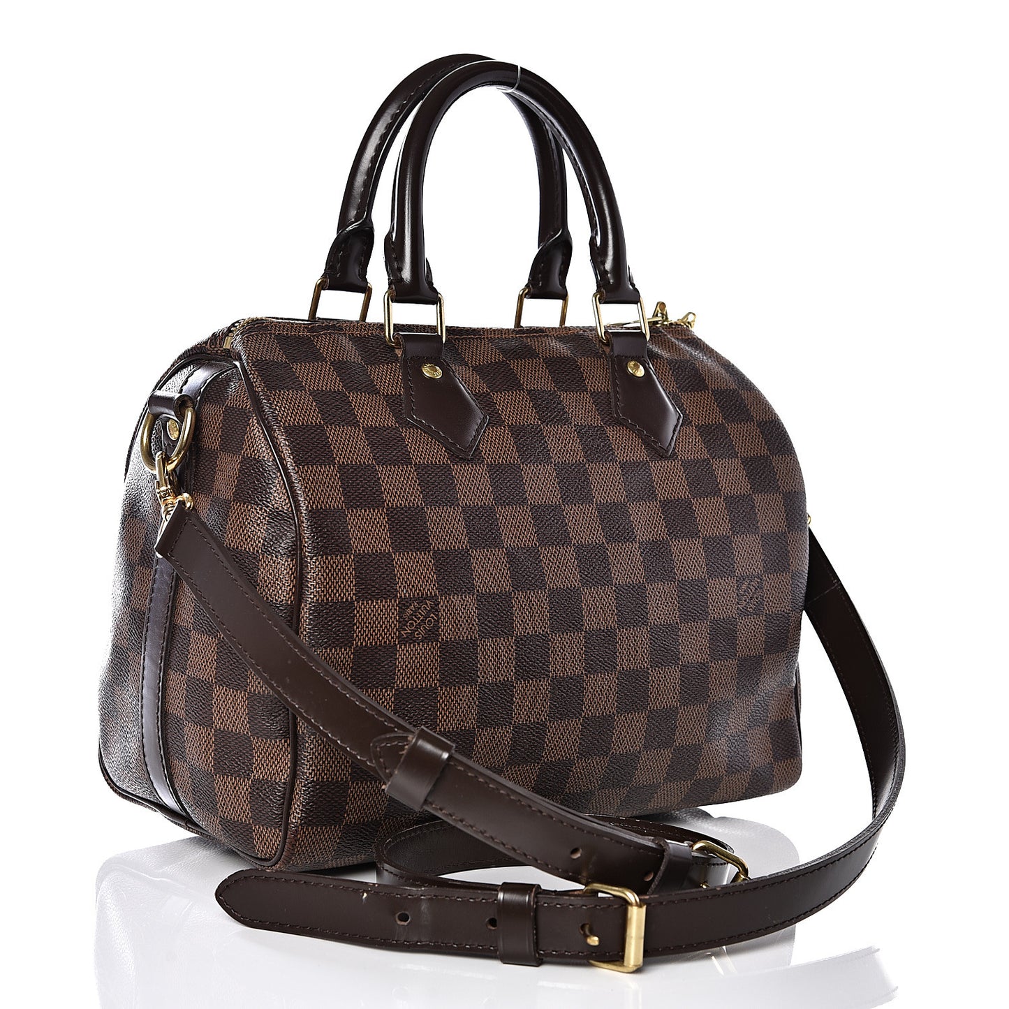 Damier Ebene Speedy Bandouliere 25