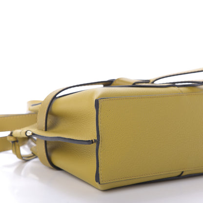 Loewe Calfskin Mini Gate Tote Ochre 7 of 8